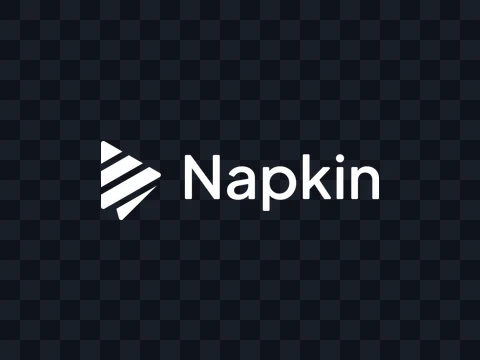 Napkin AI Napkin AI Logo White Dark PNG