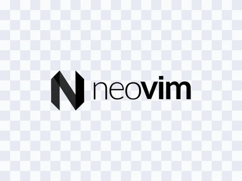 Neovim Neovim Logo Black Light PNG
