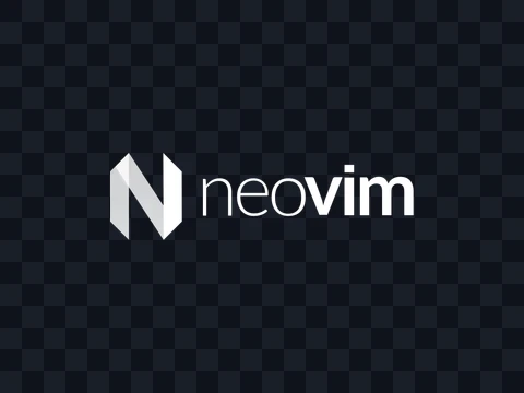 Neovim Neovim Logo White Dark PNG