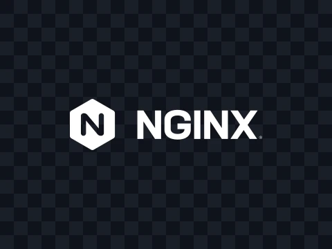 NGINX NGINX Logo White Dark SVG