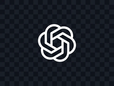 OpenAI OpenAI Icon White Dark SVG
