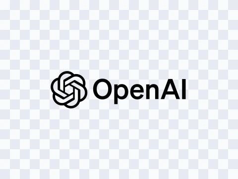 OpenAI OpenAI Logo Black Light SVG