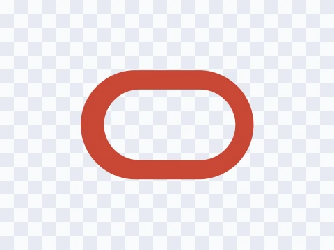 Oracle Oracle Icon Colored Light SVG