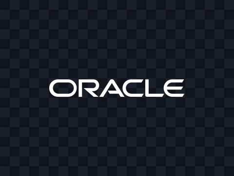 Oracle Oracle Logo White Dark SVG