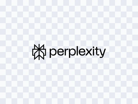 Perplexity Perplexity Logo Black Light SVG
