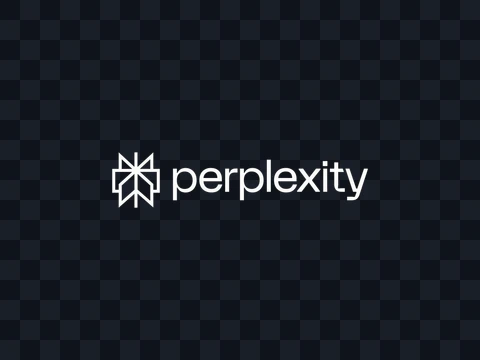 Perplexity Perplexity Logo White Dark PNG