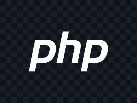 PHP PHP Logo White Dark SVG