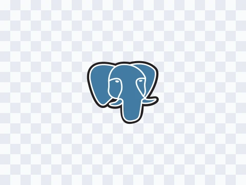PostgreSQL PostgreSQL Icon Colored Light SVG