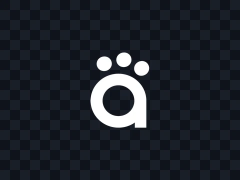QwenPaw QwenPaw Icon White Dark PNG