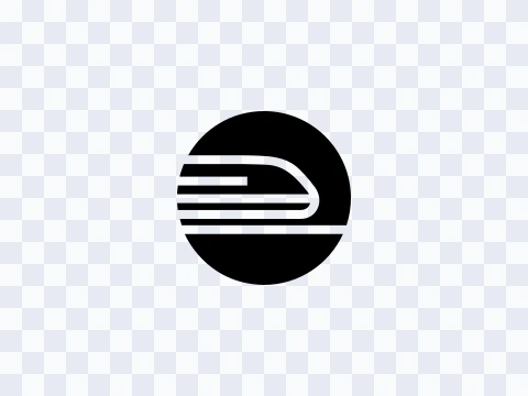 Railway Railway Logo Black Light SVG