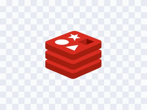 Redis Redis Icon Colored Light SVG