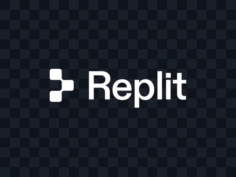 Replit Replit Logo White Dark PNG