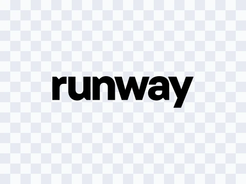 Runway Runway Logo Black Light SVG