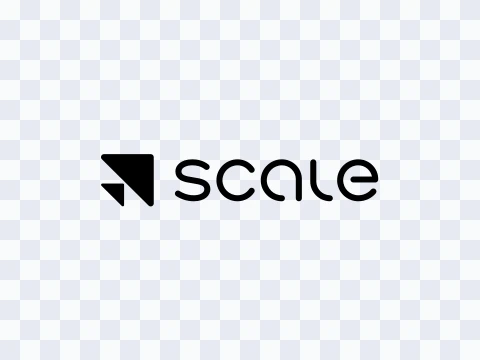 Scale AI Scale AI Logo Black Light SVG