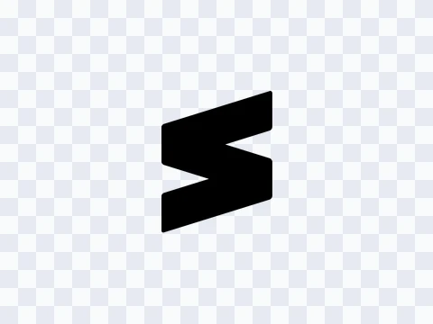 Sublime Text Sublime Text Icon Black Light PNG