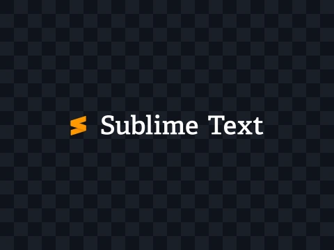 Sublime Text Sublime Text Logo Colored Dark SVG