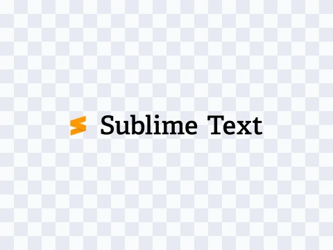 Sublime Text Sublime Text Logo Colored Light SVG