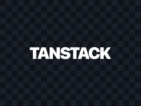 TanStack TanStack Wordmark White Dark SVG