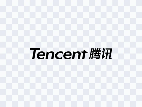 Tencent Tencent Logo Black Light PNG