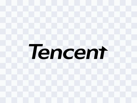 Tencent Tencent Logo Black Light PNG