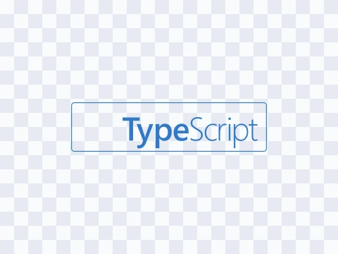 TypeScript TypeScript Logo Colored Light SVG