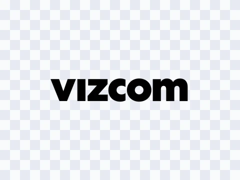 Vizcom Vizcom Logo Black Light SVG