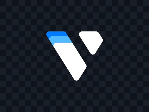 Vultr Vultr Icon Colored Dark SVG