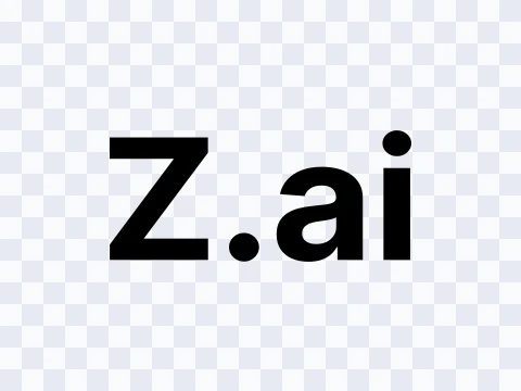 Z AI Z AI Wordmark Black Light SVG